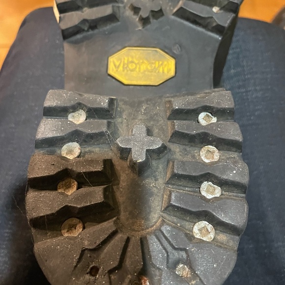 Amazing Italian boots from film studio surplus! Size 11 all leather add Vibram!! - Picture 12 of 16